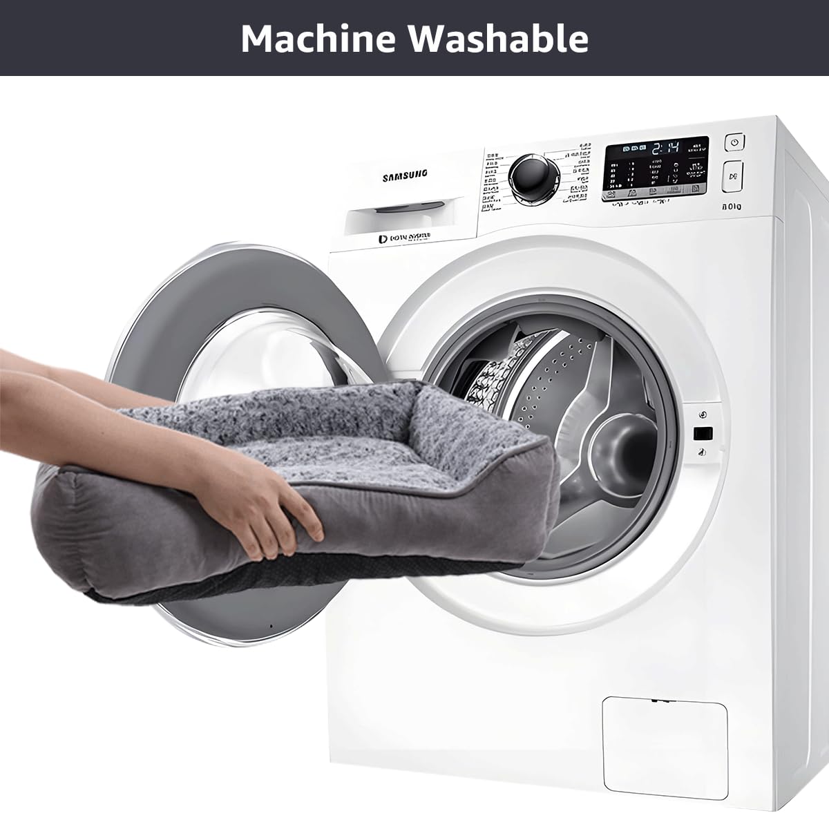 welpino Plush Dog Sofa Bed – Washable & Non-Slip