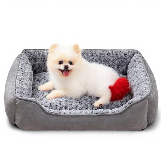 welpino Plush Dog Sofa Bed – Washable & Non-Slip