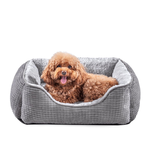 welpino Raised Edge Dog Bed – Washable & Orthopedic
