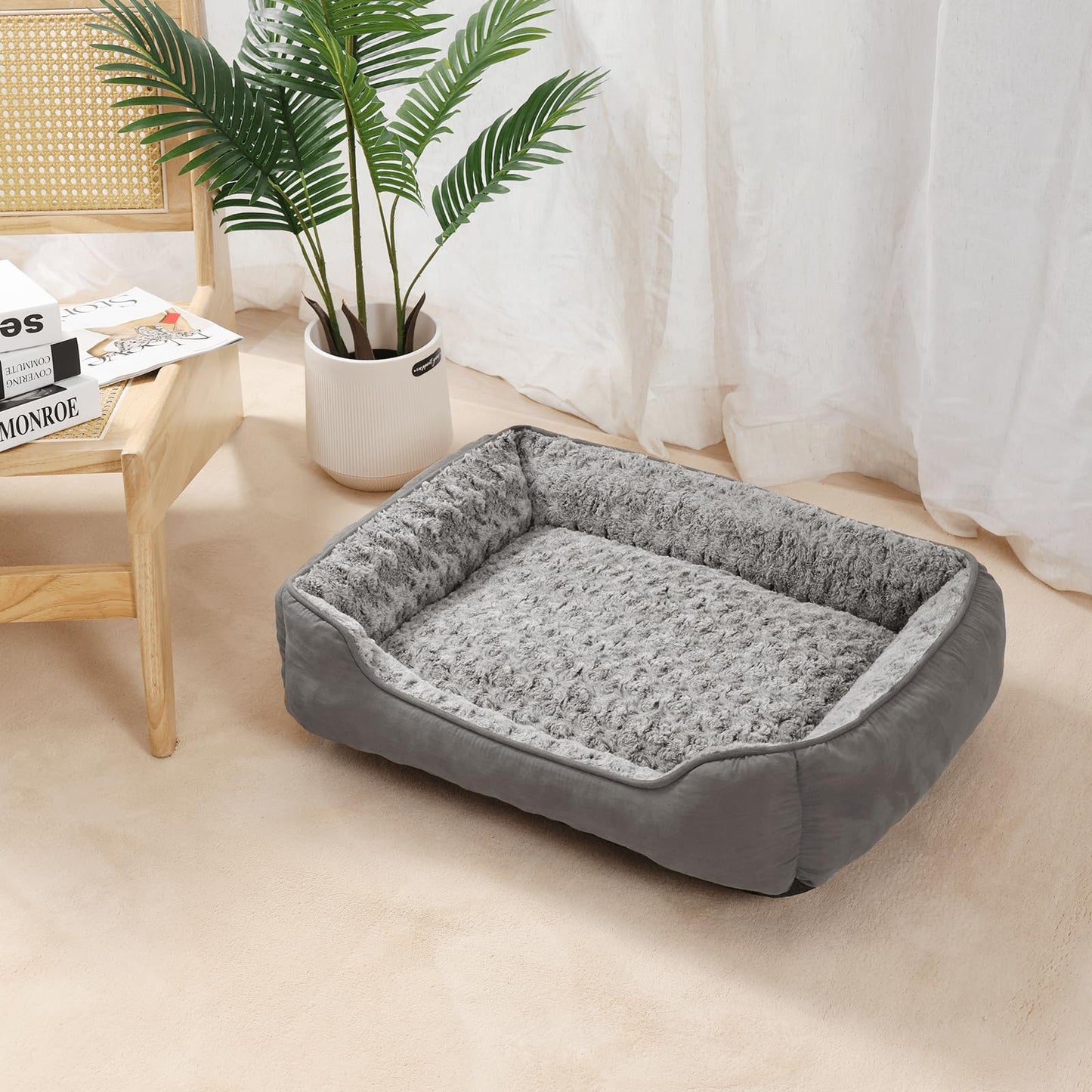 welpino Plush Dog Sofa Bed – Washable & Non-Slip